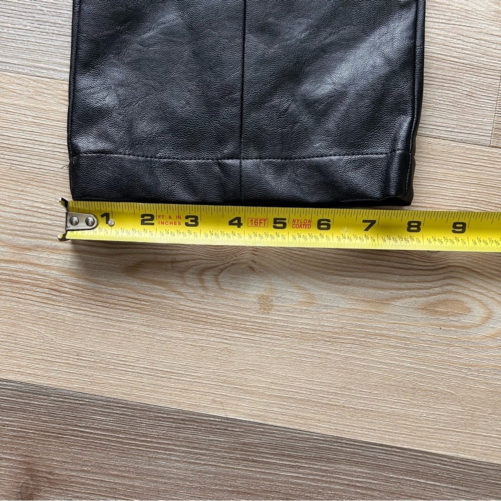 Bardot Polly Vegan Leather Pant in Black - Picture 9 of 10